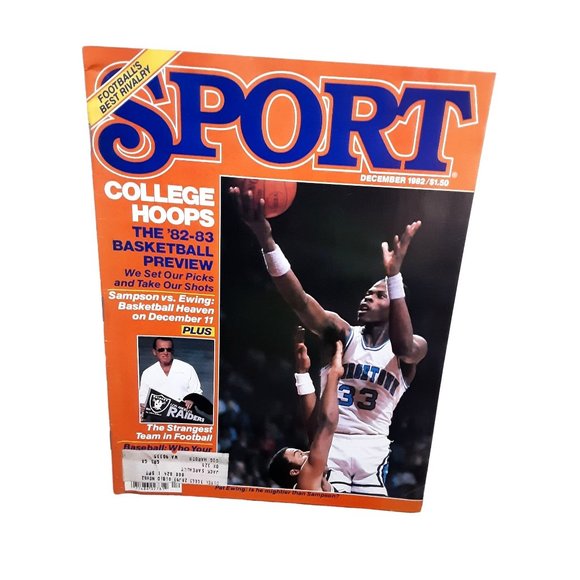 Sport Magazine December 1982 Patrick Ewing Georgetown - Picture 1 of 1